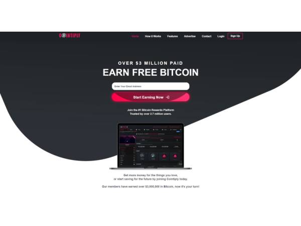 Cointiply - Zarabiaj darmowe Bitcoiny!